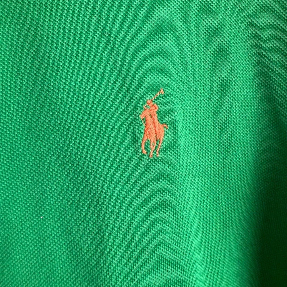 Polo‎ Ralph Lauren Men Green Short Sleeve Classic Polo Shirt Preppy Pony Logo